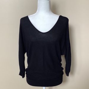 Express Black Knit Top